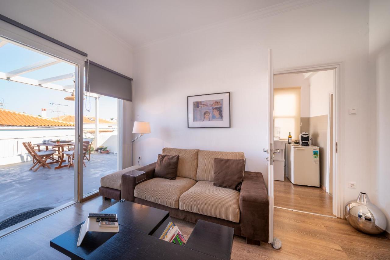 Apartamento The Roof - Flat Sea View In Aegina Town Exterior foto